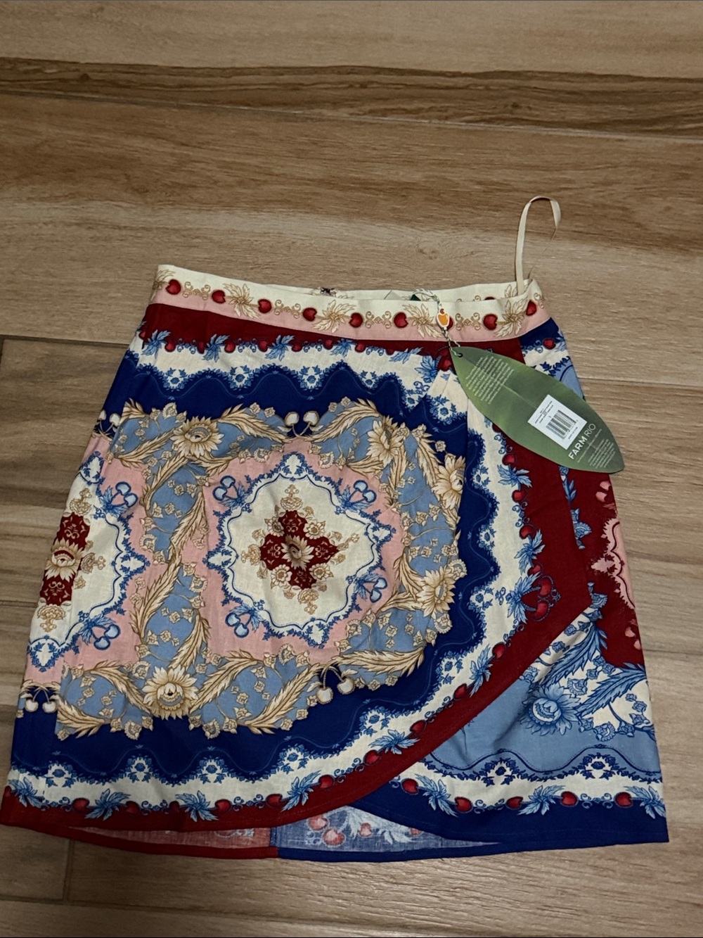 FARM Rio Multi-Color Medallion Mini Skirt